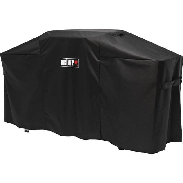 Weber 17 In./22 In. Polyester Black Full Griddle Cover 3400122