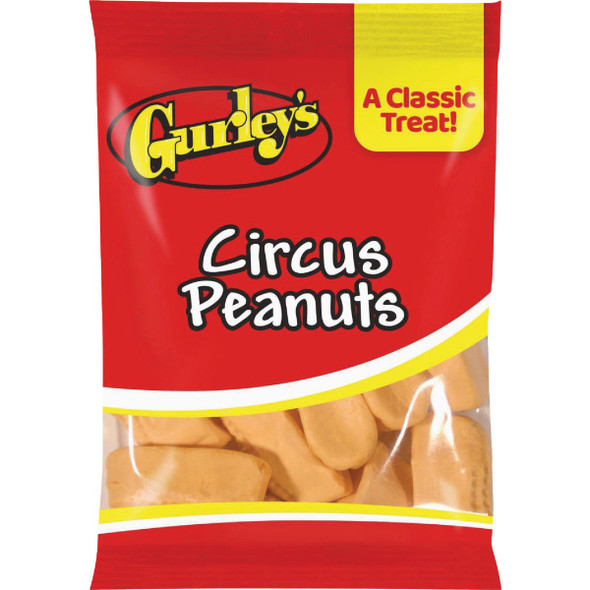 Gurley's 3.25 Oz. Circus Peanuts 743779 Pack of 12