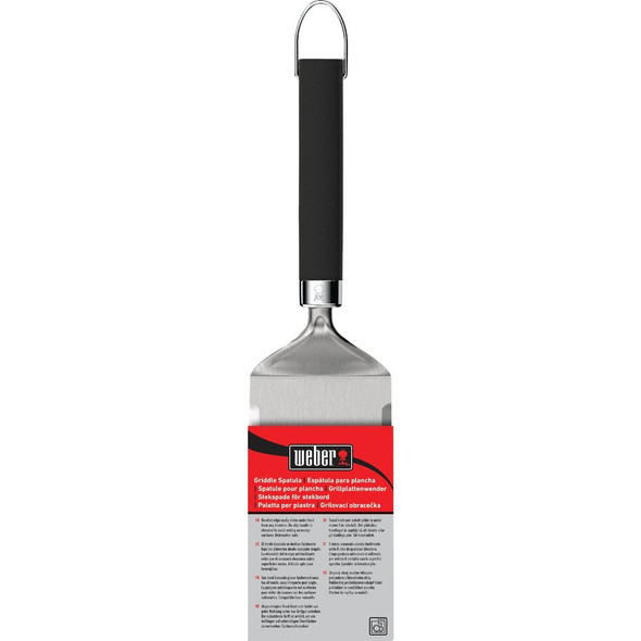 Weber 4.3 In. Stainless Steel Flat Top Griddle Spatula 6779 837709