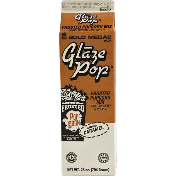 Gold Medal Pop-N-Glaze 28 Oz. Caramel Glaze Pop 2525