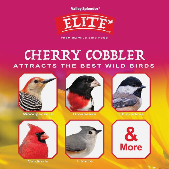 Valley Splendor Elite 10 Lb. Cherry Cobbler Premium Wild Bird Food 9497 758384