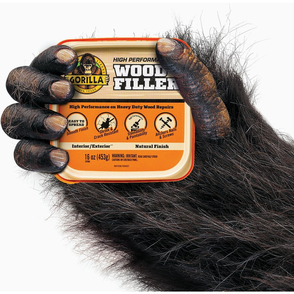 Gorilla 16 Oz. Natural Wood Filler 119452 797695