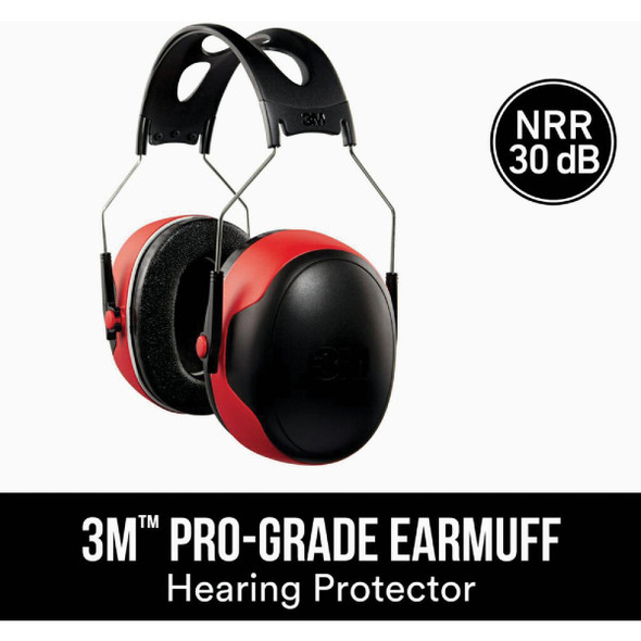 3M Pro-Grade 30 dB NRR Earmuff 90565-4DC-PS 875205