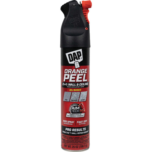 Dap 25 Oz. 2-In-1 Orange Peel Oil Base Spray Texture with AimTech 7079850006