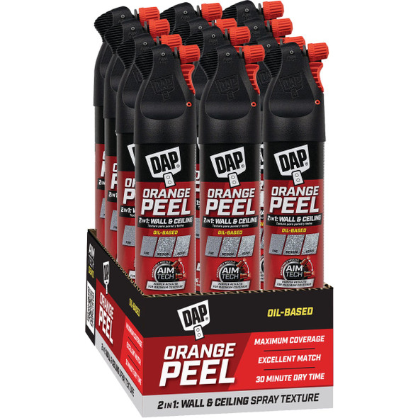 Dap 25 Oz. 2-In-1 Orange Peel Oil Base Spray Texture with AimTech 7079850006 779160