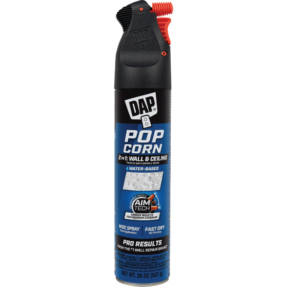 Dap 20 Oz. 2-In-1 Popcorn Water Base Spray Texture with AimTech 7079850025