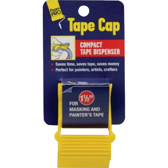 FoamPro 1-1/2 In. Tape Cap Compact Masking Tape Dispenser 147