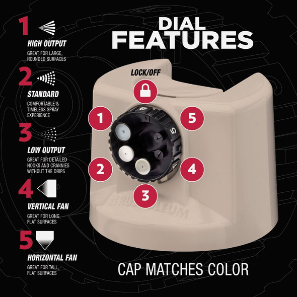 Rust-Oleum Stops Rust 12 Oz. Custom Spray 5 in 1 Satin Spray Paint, French Beige 376879 795079