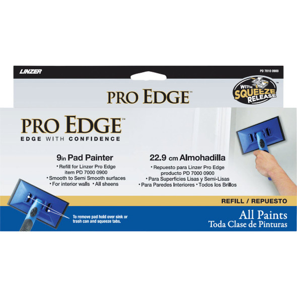 Linzer Pro Edge 9 In. Pad Painter Refill for Smooth to Semi-Smooth Surfaces