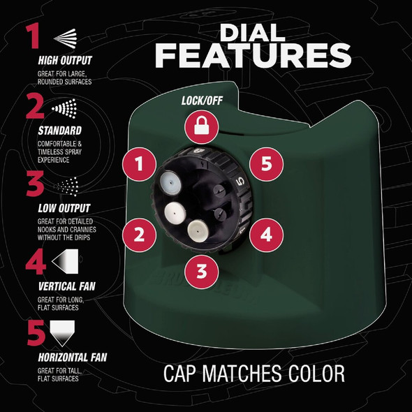 Rust-Oleum Stops Rust 12 Oz. Custom Spray 5 in 1 Satin Spray Paint, Hunter Green 376874 793401