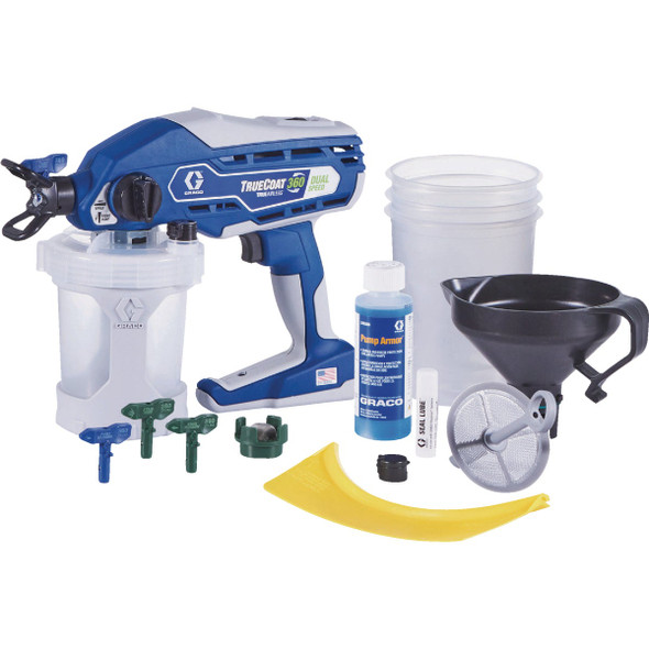 Graco TrueCoat 360 Dual Speed Handheld Airless Paint Sprayer 26D281