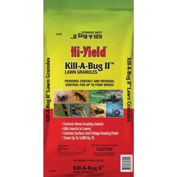 Hi-Yield Kill-A-Bug II 10 Lb. Ready To Use Lawn Granules 32315