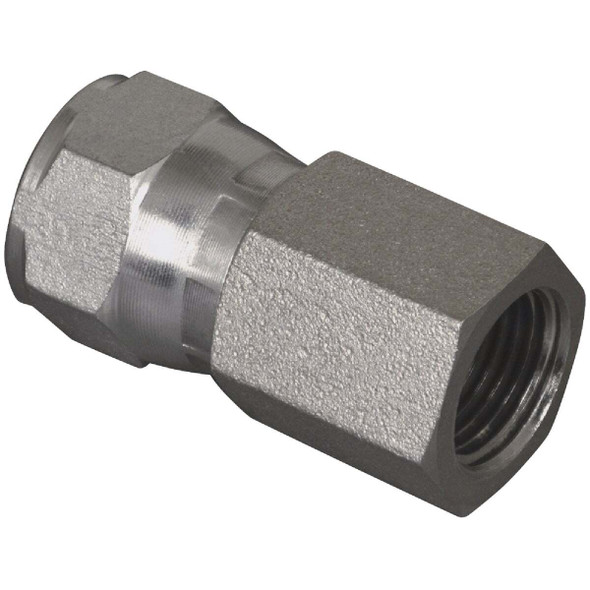 Apache 5/8 In. Female JIC x 1/2 In. Female Pipe Hydraulic Hose Adapter 39006200