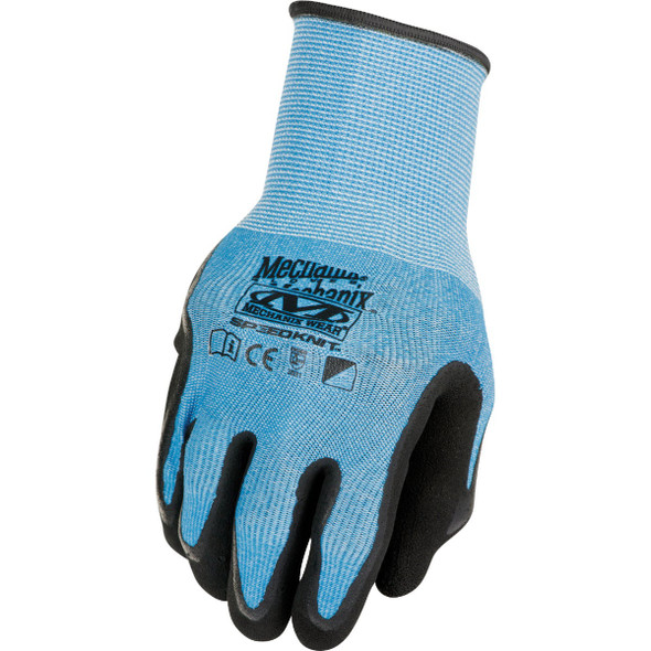 Mechanix Wear SpeedKnit CoolMax Men's Large/XL Blue Work Glove S1CB-03-540