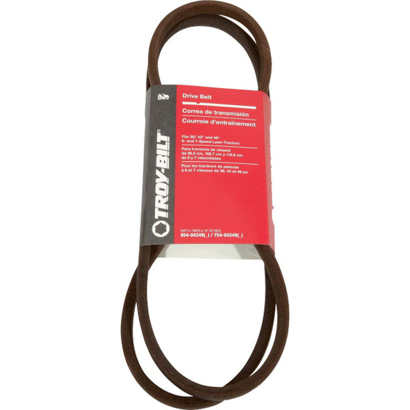 Troy-Bilt 38, 42 and 46 In. Deck Drive Belt For 6 & 7-Speed Lawn Tractors