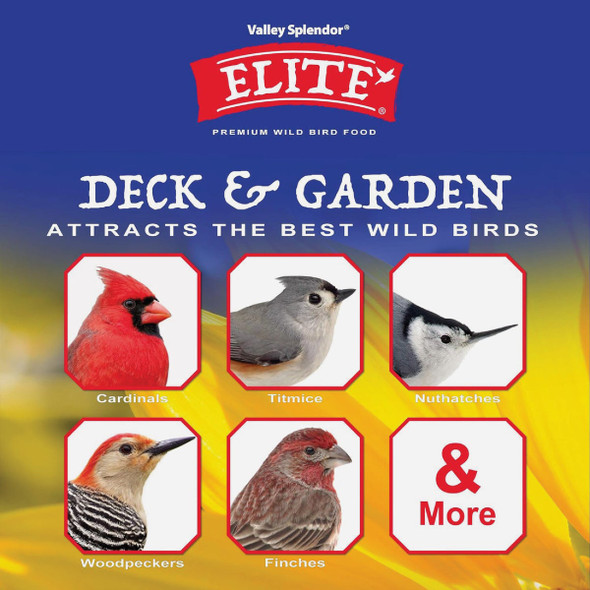 Valley Splendor Elite 5 Lb. Deck & Garden Premium Wild Bird Food 9543 763369