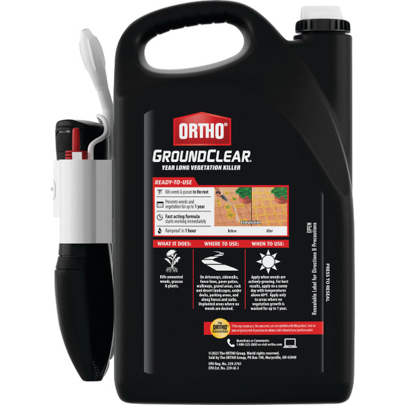 Ortho GroundClear 1 Gal. Year Long Vegetation Killer with Comfort Wand 4659305 763232