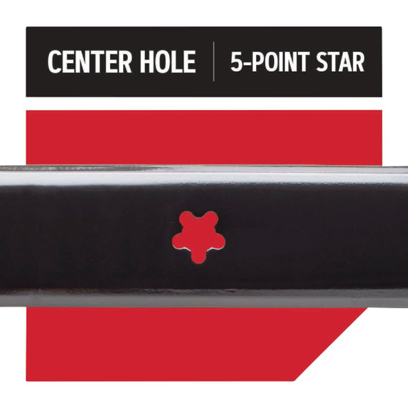Oregon Gator 46 In. Deck Riding Lawnmower Blade - Fits Husqvarna (2-Count) E-46-2G 753942
