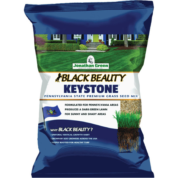 Black Beauty 7# Keystn Grass Seed 10361