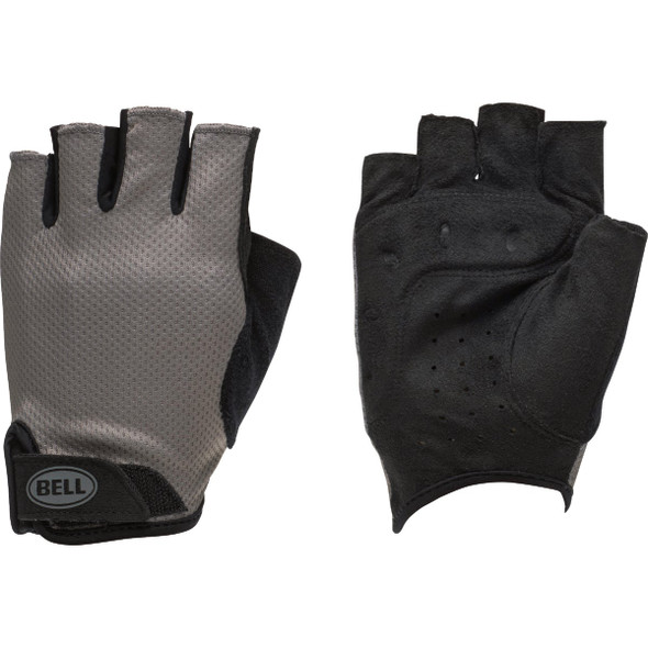 Bell Breeze 400 Black Suede Cycling Gloves, S/M