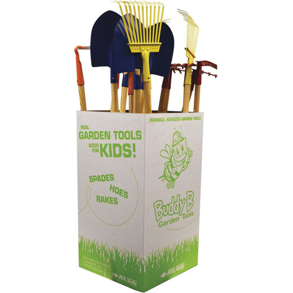 Buddy B 24 Piece Kids Garden Tool Display CD1