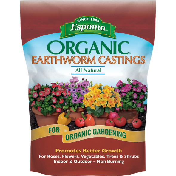 Espoma Organic 4 Qt. Earthworm Castings Soil Conditioner EC4