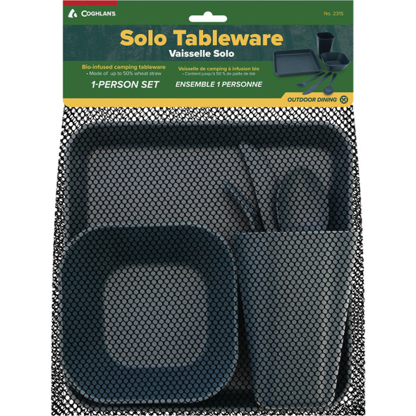 Coghlans Solo Tableware Kit (6-Piece) Coghlans Solo Tableware Kit (6-Piece)