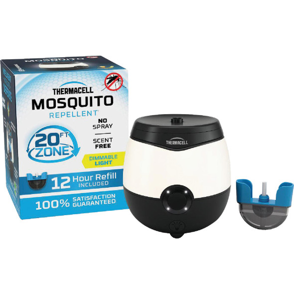 Thermacell 9 Hr. Black Lighted Rechargeable Mosquito Repeller EL55