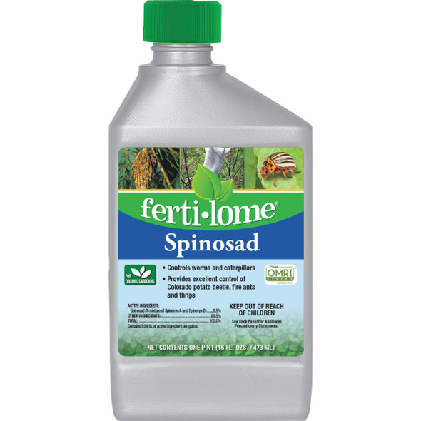 Ferti-lome 16 Oz. Concentrate Spinosad Worm & Caterpillar Killer 16062 Ferti-lome 16 Oz. Concentrate Spinosad Worm & Caterpillar Killer 16062