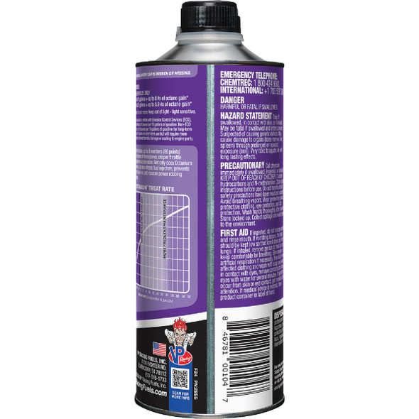 VP Racing Fuels Madditive Octanium 1 Qt. Lead Substitute 2855 730158