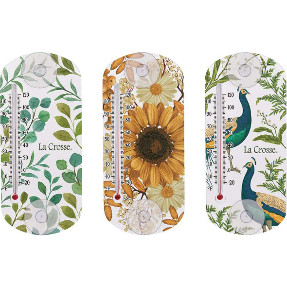 LaCrosse 8" Window Thermometer 204-15204 Pack of 6