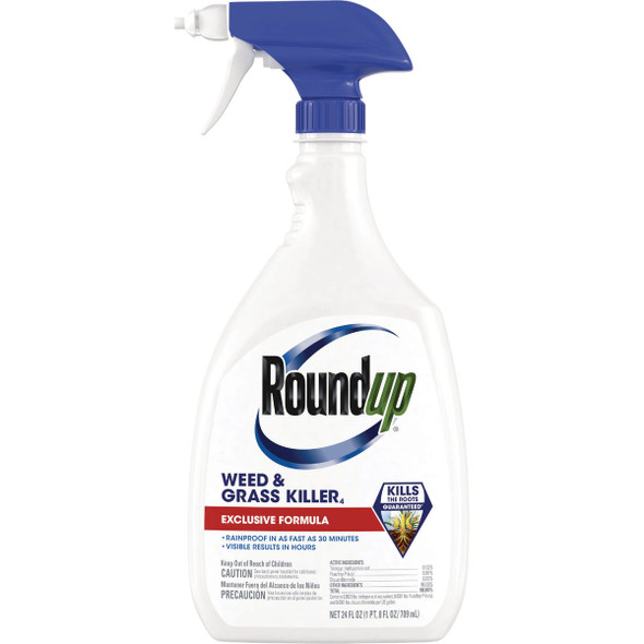 Roundup 24 Oz. Exclusive Formula Trigger Spray Weed & Grass Killer 5375806