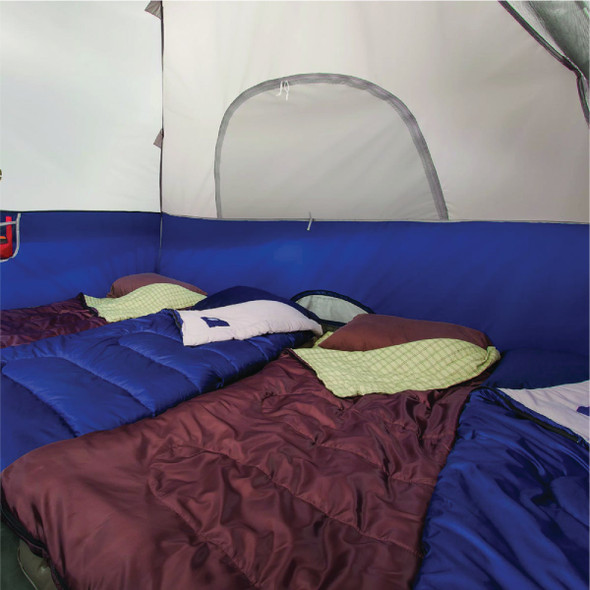 Coleman Sundome 6-Person Dome Tent, Navy & Gray Coleman Sundome 6-Person Dome Tent, Navy & Gray