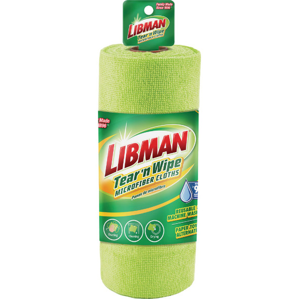 Libman Tear N' Wipe Microfiber Cloths 1716