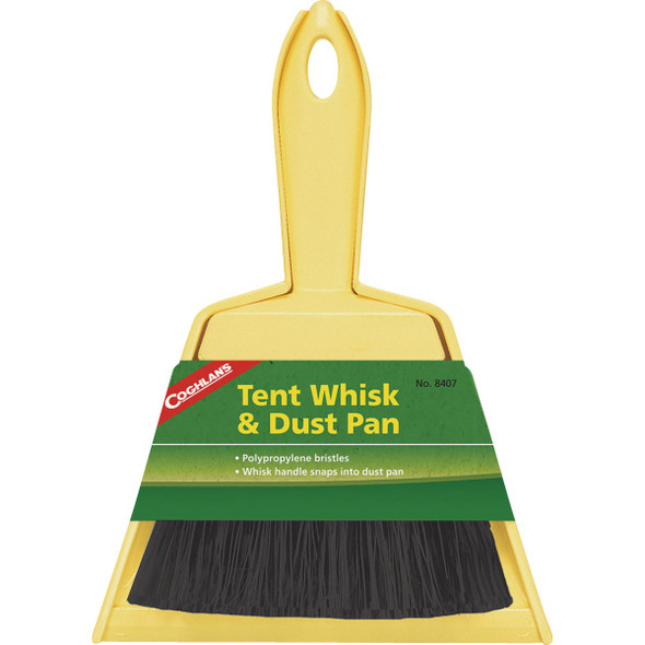 Coghlans Tent Whisk Broom & Dust Pan 8407