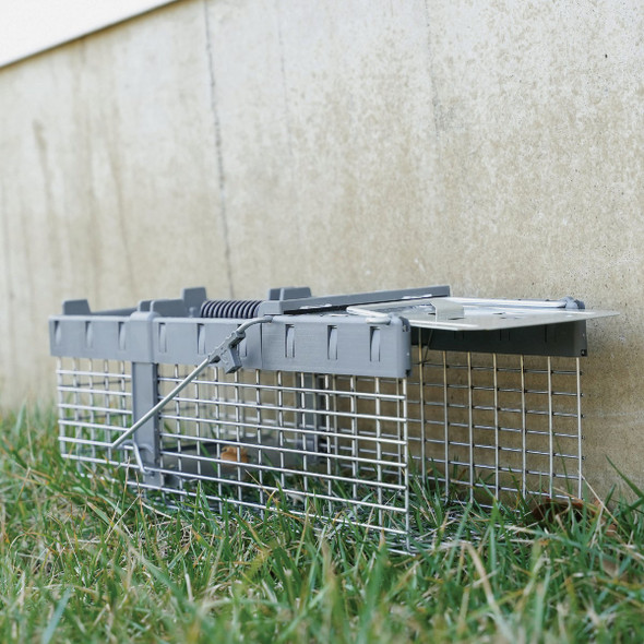 Havahart Galvanized Wire Mesh 17.75 In. 1-Door Small Live Animal Trap 1026 718441