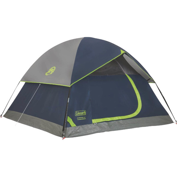 Coleman Sundome 4-Person Dome Tent, Navy 2207036