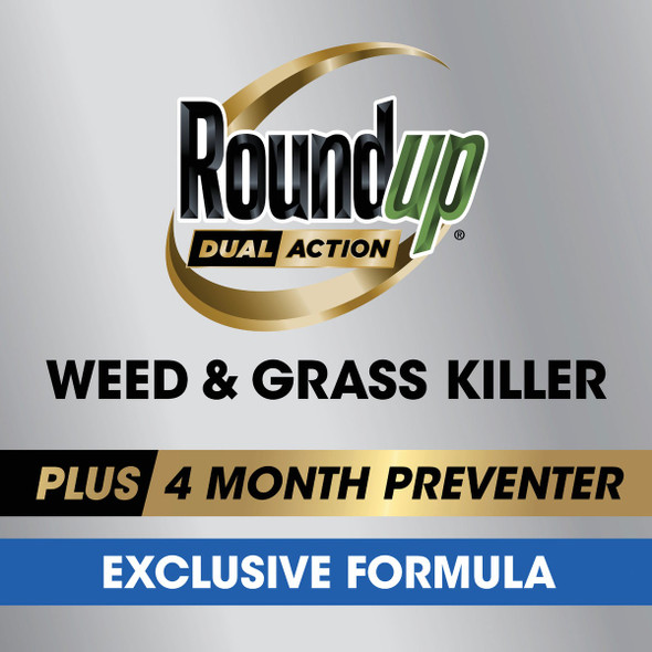 Roundup Dual Action 1 Gal. Ready To Use Weed & Grass Killer with Sure Shot Wand 5378304 744449