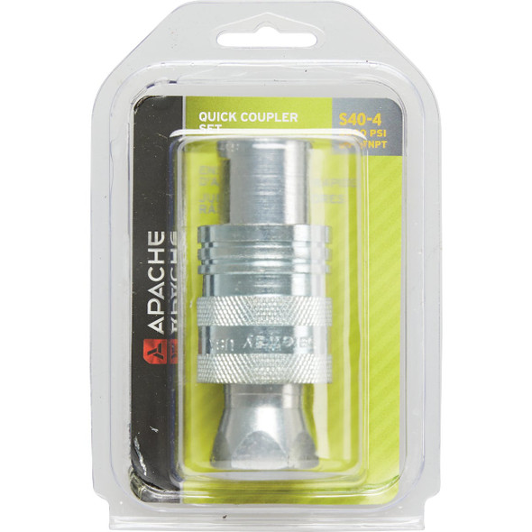 Apache 1/2 In. FNPT Body Coupler Set (Ball)