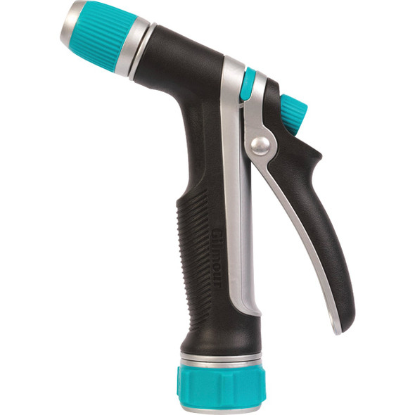 Gilmour Swivel Connect Heavy Duty Rear Control Adjustable Pistol Nozzle Gilmour Swivel Connect Heavy Duty Rear Control Adjustable Pistol Nozzle