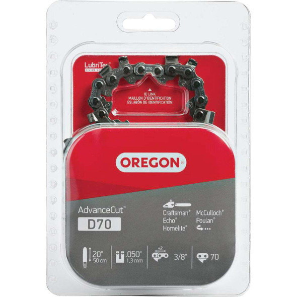 Oregon AdvanceCut 20 In. 70-Link Saw Chain D70