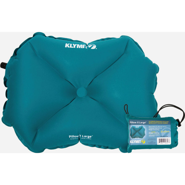 Klymit XL Blue Pillow Klymit XL Blue Pillow