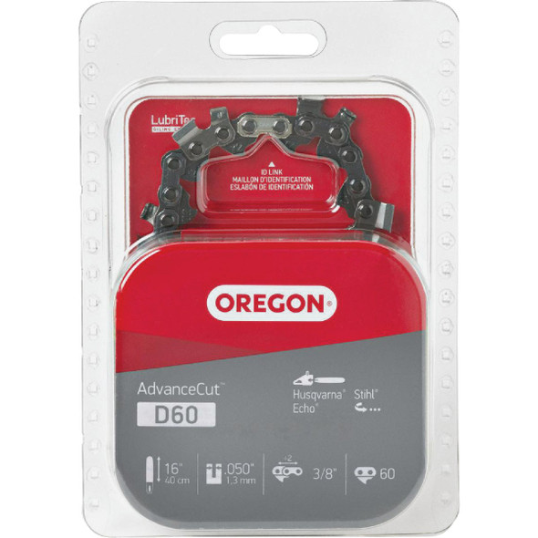 Oregon AdvanceCut 16 In. 60-Link Chainsaw Chain D60