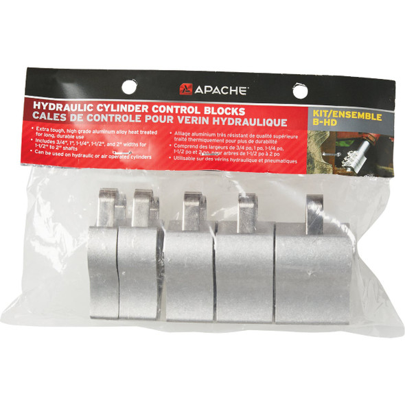 Apache Farm Kit B-HD 1-1/2 In. to 2 In. Rods Hydraulic Cylinder Control Block Kit Apache Farm Kit B-HD 1-1/2 In. to 2 In. Rods Hydraulic Cylinder Control Block Kit