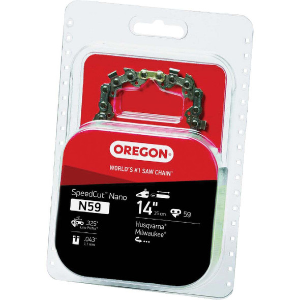 Oregon SpeedCut Nano 14 In. 0.325 Low Profile Chainsaw Chain N59