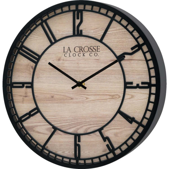 La Crosse Clock Co. 11.5 In. Barrow Wall Clock 404-3629