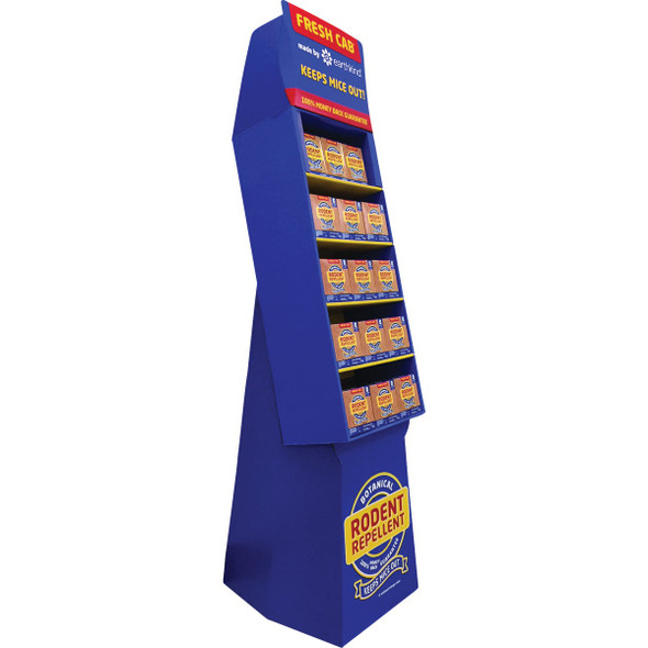 Fresh Cab Granular Rodent Repellent Floor Display FC41PFD39