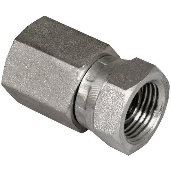 Apache 3/8 In. Female Pipe x 3/8 In. Female Pipe Swivel Hydraulic Hose Adapter