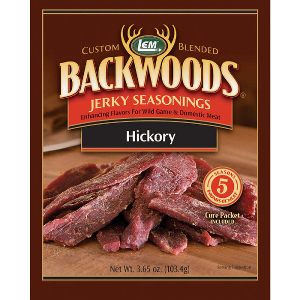 LEM Backwoods 3.65 Oz. Hickory Jerky Seasoning 9154