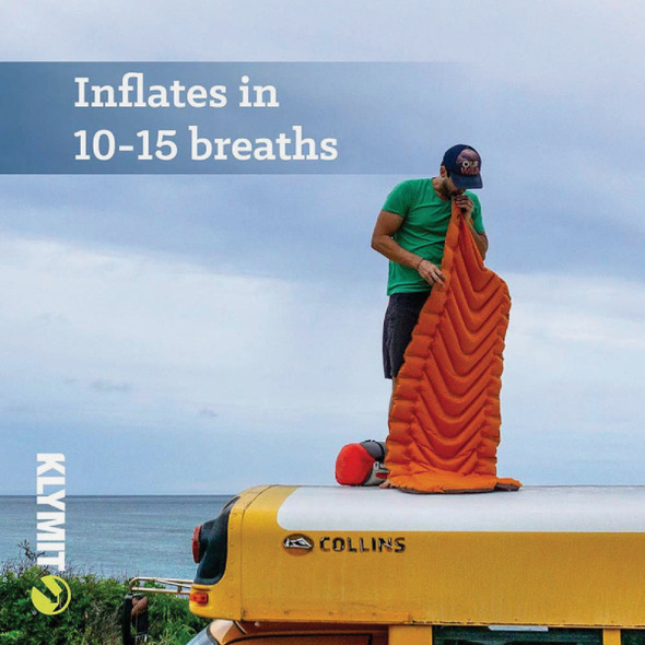 Klymit Insulated Static V Orange Sleeping Pad